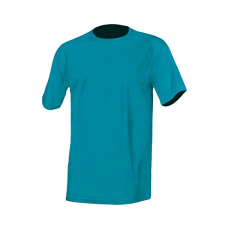 camiseta técnica turquesa, sport