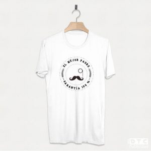 Camisetas día del padre, garantía mejor padre