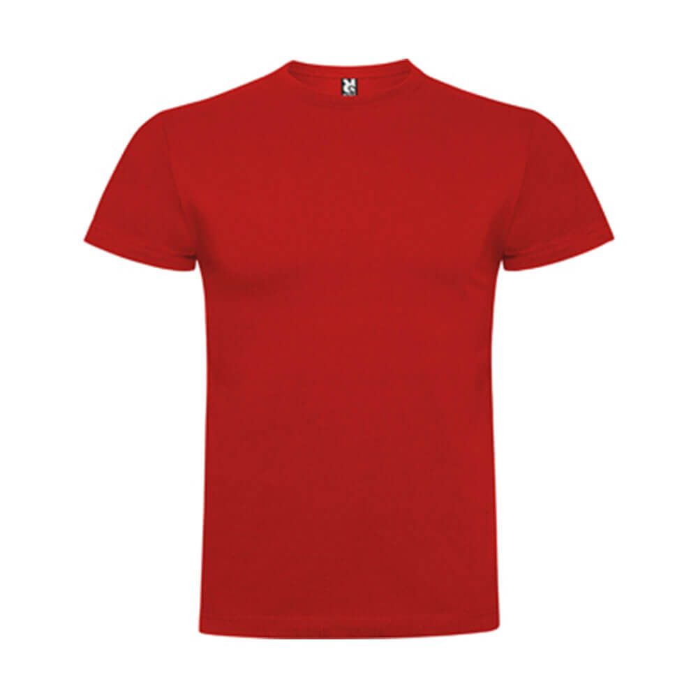 Camiseta de manga corta hombre rojo, braco