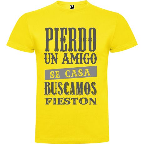 Camiseta Amarilla Personalizable  Despedidas de Solteras Zaragoza