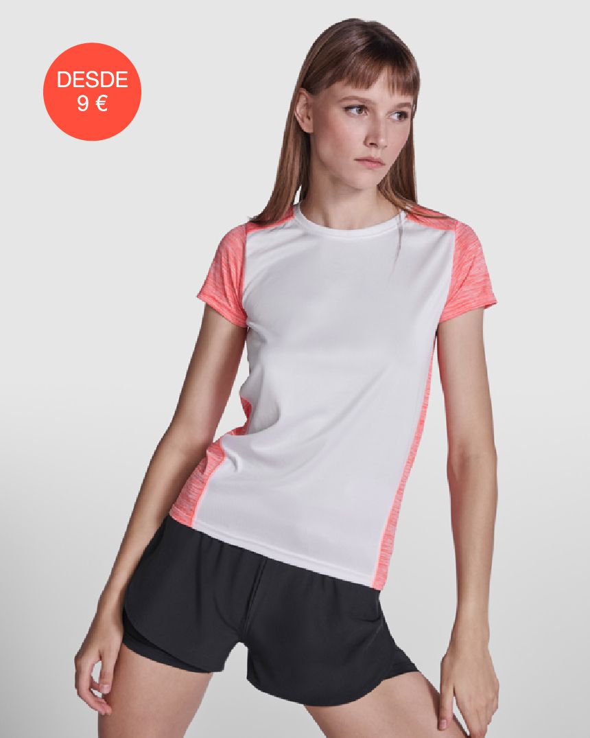 CAMISETAS DEPORTIVAS PARA PERSONALIZAR ZOLDER MUJER